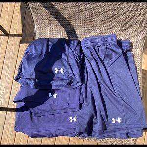 4 Under Armour sport shorts